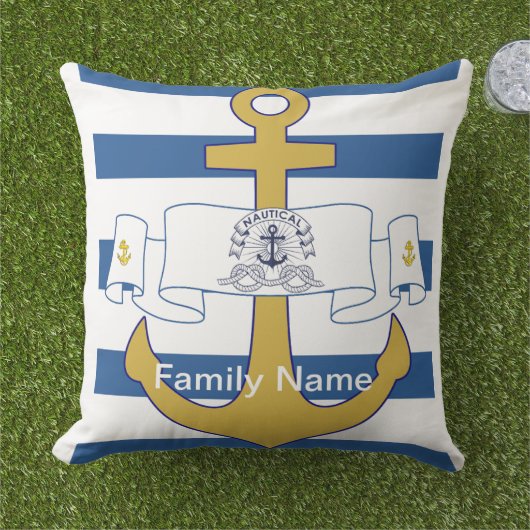 Coussin Ancre (Herbe)