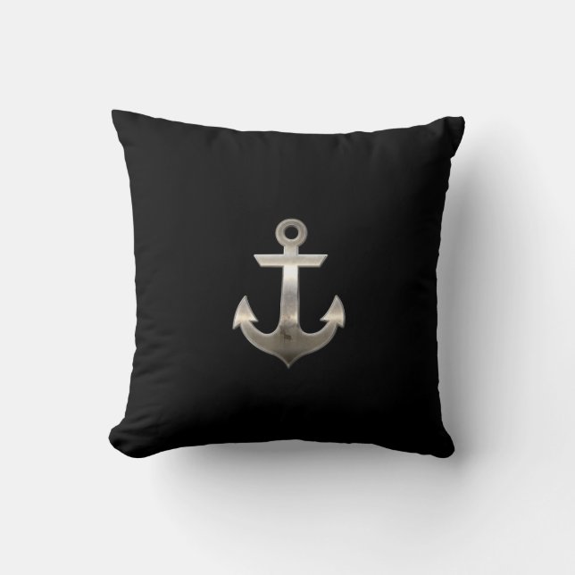 Coussin Ancre en métal (Recto)