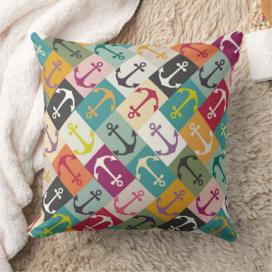 Coussin ancre harengbone mana