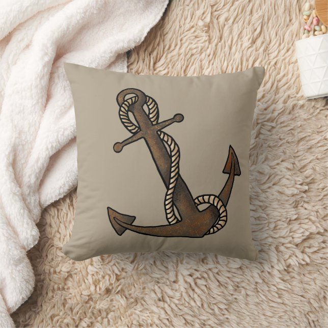 Coussin Ancre Naútic  (Couverture)