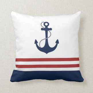 Coussin Ancre nautique