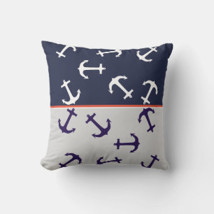 Coussin Ancres Bleues Bleues Bleues Bleues Bleues Bleues B