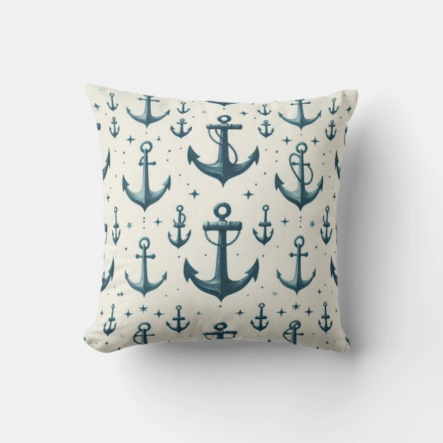 Coussin Ancres Perdues (Recto)