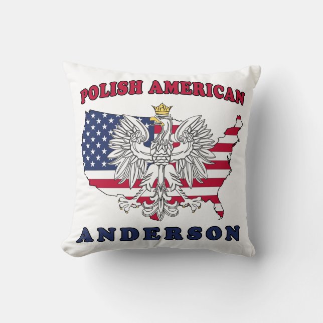 Coussin Anderson Texas Polonais (Recto)