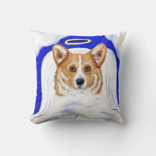 Coussin Ange Corgi