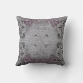 Coussin Ange de luxe Rose Fleur Moderne Vintage (Verso)