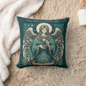 Coussin Ange d'or de la paix (Couverture)