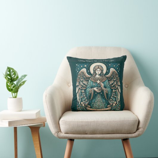 Coussin Ange d'or de la paix (Chaise)