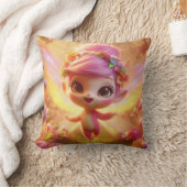 Coussin Ange rose (Couverture)