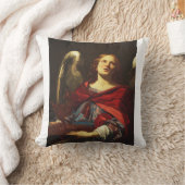 Coussin Ange tenant le vase et la serviette (Couverture)