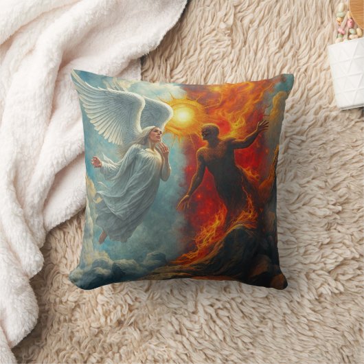 COUSSIN ANGEL AND DEVIL (Couverture)