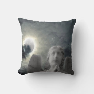 Coussin Angel Moon Et Étoiles