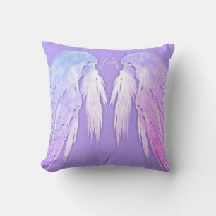 Coussin ANGEL WINGS Fairy Purple Monogramme