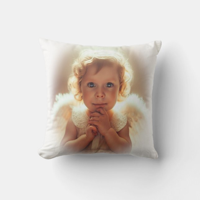 Coussin Anges bébés (Recto)