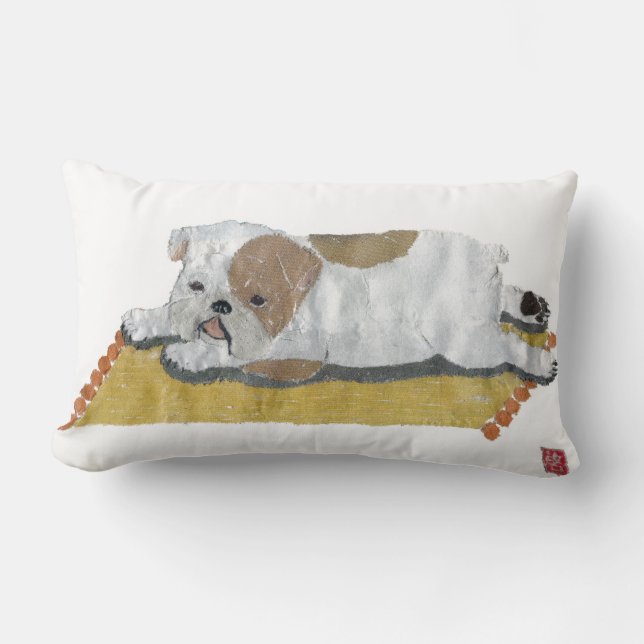 Coussin anglais de bouledogue (Recto)