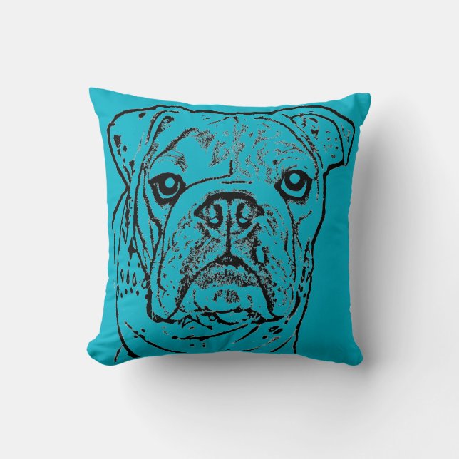 Coussin anglais de bouledogue (Recto)