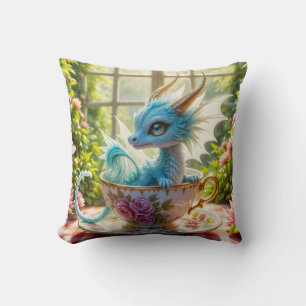 Coussin anglais Tea Dragon