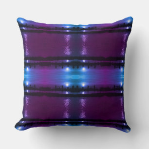 Coussin Angleterre vintage Londres coucher de soleil Tour