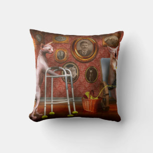 Coussin Animal - Chat - Maison de retraite pour chats