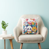 Coussin animal de dessin - Pandas mignons, Koala,  (Chaise)