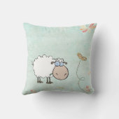 Coussin animal du mouton de bébé (Verso)