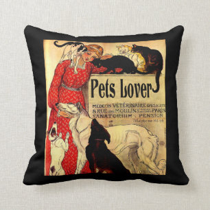Coussin animal familier, animaux familiers