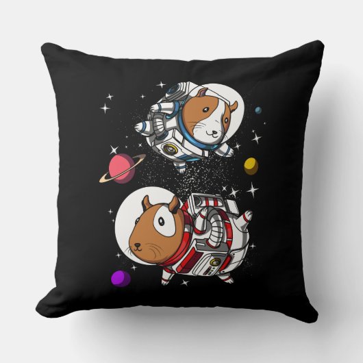 Coussin Animal familier cosmique de Cavy d'astronautes de (Recto)