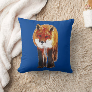 COUSSIN ANIMAL FOX WOODLAND