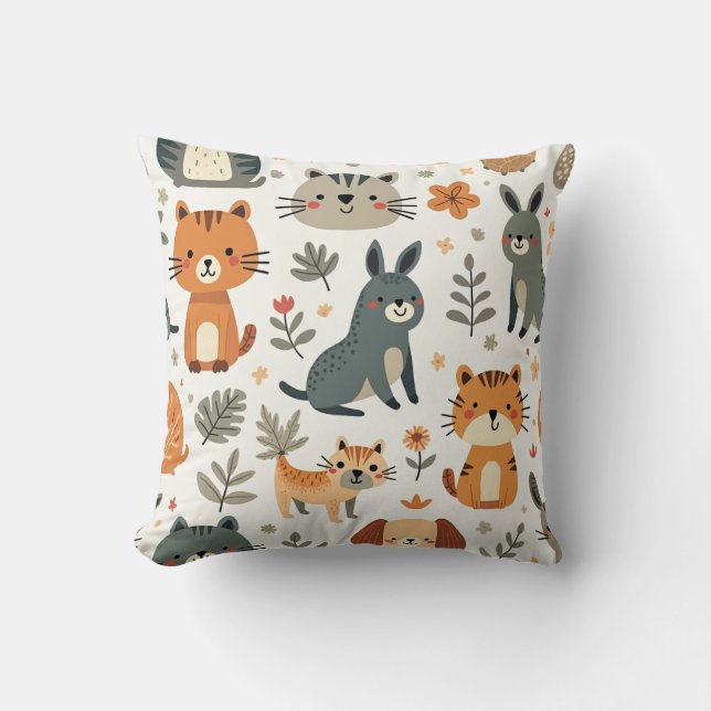 Coussin animal mignon (Recto)
