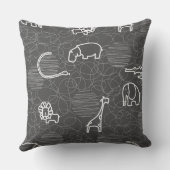 Coussin animaux 5 de safari (Verso)