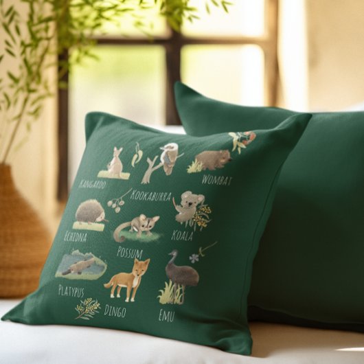 Coussin Animaux australiens 