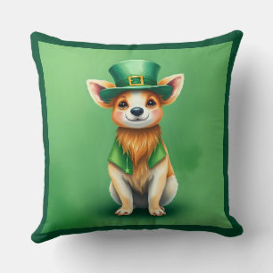 Coussin Animaux chanceux déguisés - Saint Patrick’s Day Fu
