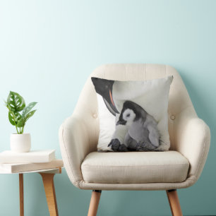 Coussin Animaux de bébés cutest Baby Empereur Penguin