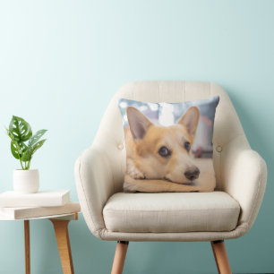 Coussin Animaux de bébés cutest Chiot de Corgi au sol