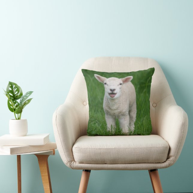 Coussin Animaux de bébés cutest | Lil Lamb (Chaise)