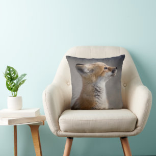 Coussin Animaux de bébés cutest Portrait Baby Fox