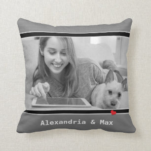 Coussin Animaux de compagnie Photo Love My Chien XOXO