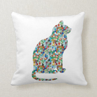 Coussin Animaux DE FANTAISIE de chats de carreau de bijou