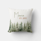 Coussin Animaux de la forêt Maman (Recto)