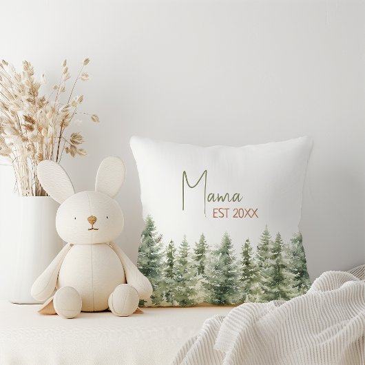Coussin Animaux de la forêt Maman