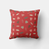 Coussin Animaux de la forêt Monogramme Initiale (Verso)