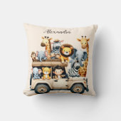 Coussin Animaux de la Jungle (Recto)