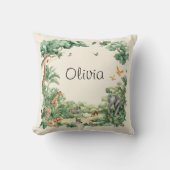 Coussin Animaux de Safari Jungle (Recto)