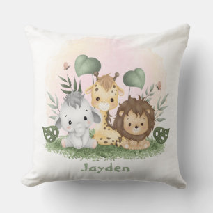 Coussin Animaux de Savanna Personnalisez-le
