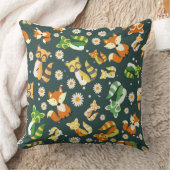 Coussin Animaux mignons de la jungle de bébé garçon pépini (Couverture)