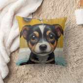 Coussin Animaux prenant un bain drôle (Couverture)
