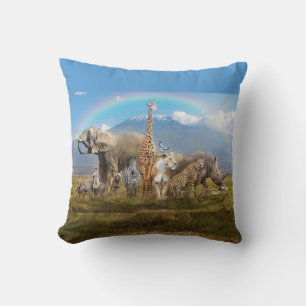 Coussin Animaux sauvages