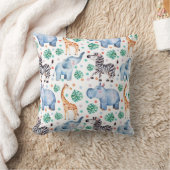 Coussin Animaux sauvages de la Jungle mignonne Jeter l'Ore (Couverture)