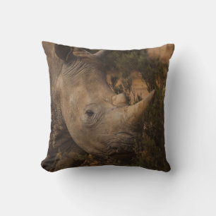 COUSSIN ANIMAUX SAUVAGES RHINO