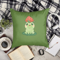 Anime de grenouille à fraise Kawaii
